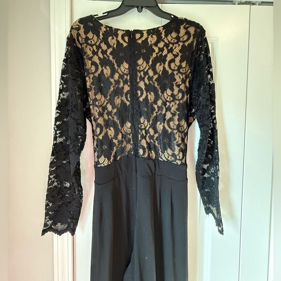 Karen Kane Dark Lace Jumpsuit Size 2X Womens - Picture 7 of 10